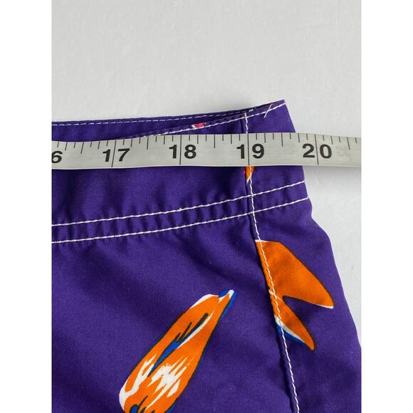 Polo Ralph Lauren Purple Floral Swim Board Shorts 9" Inseam Men's Size 38 - Picture 7 of 10